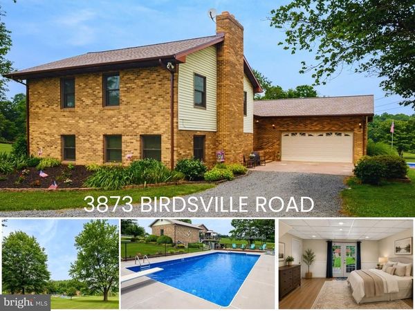 3873 BIRDSVILLE ROAD, DAVIDSONVILLE, MD 21035