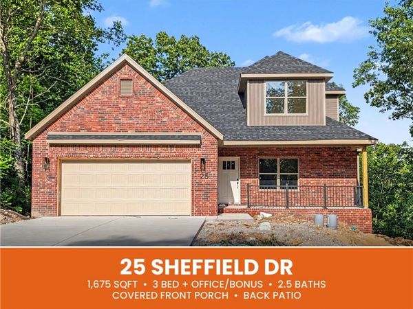 25 Sheffield Drive , Bella Vista, AR 72714