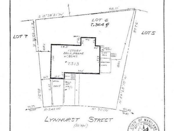 7313 LYNNHURST STREET , CHEVY CHASE, MD 20815