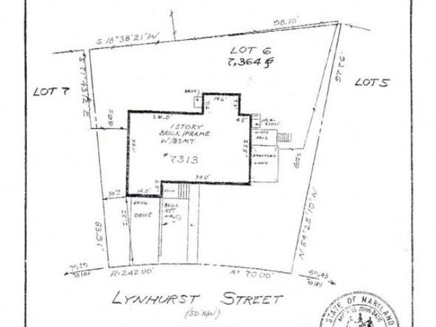 7313 Lynnhurst Street , Chevy Chase, MD 20815 Main Photo