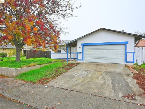 854 Finch WAY, Fairfield, CA 94533