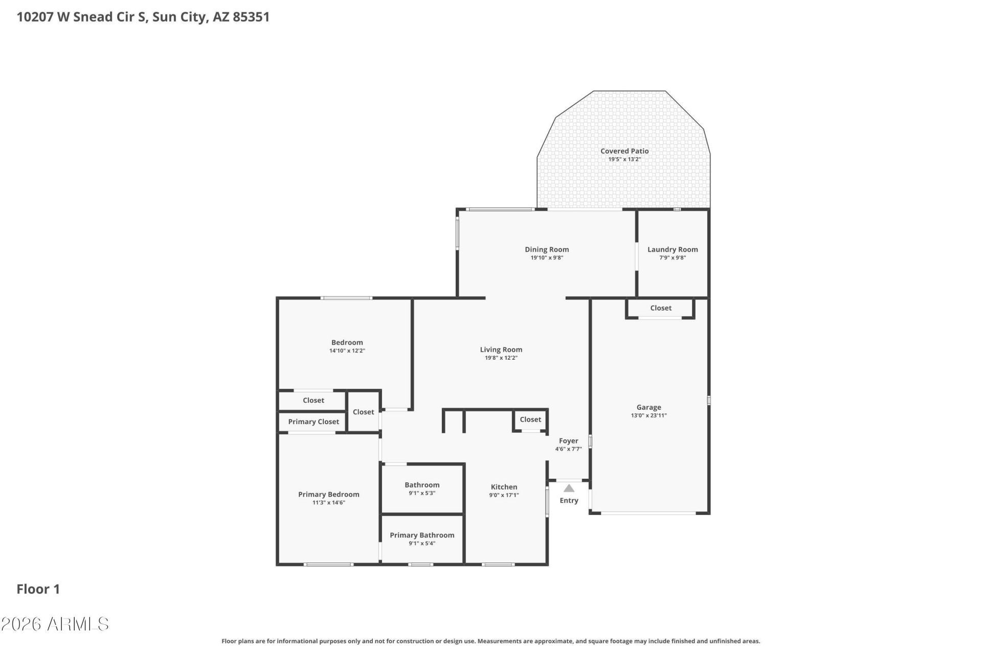 10207 W Snead Circle S, Sun City, AZ 85351 Main Photo