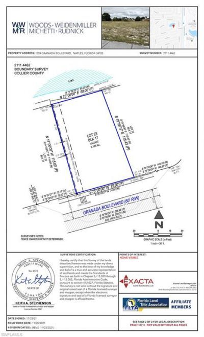 1359 Granada Blvd , Naples, FL 34103 Photo
