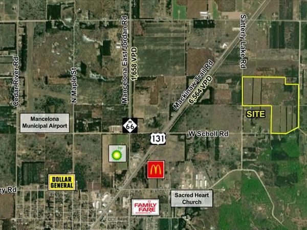 NEC Scholl Satterly Lake Road , Mancelona Twp, MI 49659