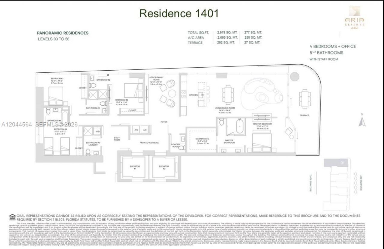 700 NE 24th Street , Unit 1401, Miami, FL 33137 Photo