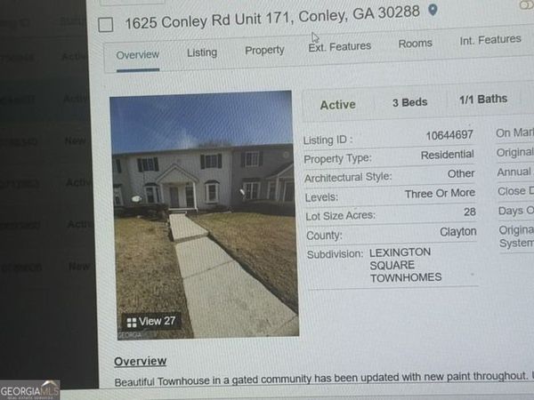 1625 Conley Road, Unit 38, Conley, GA 30288
