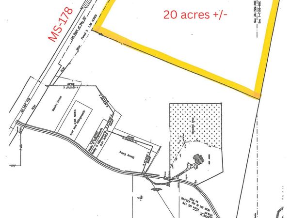 20 acres Mississippi 178, Fulton, MS 38843
