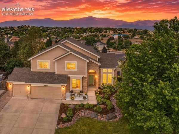 6432 Medicine Springs Drive, Colorado Springs, CO 80923