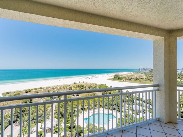 1180 GULF BOULEVARD , Unit 1202, CLEARWATER BEACH, FL 33767