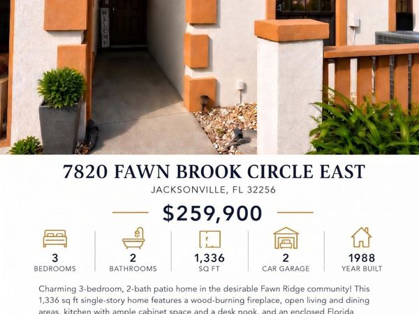 7820 FAWN BROOK Circle E, Jacksonville, FL 32256