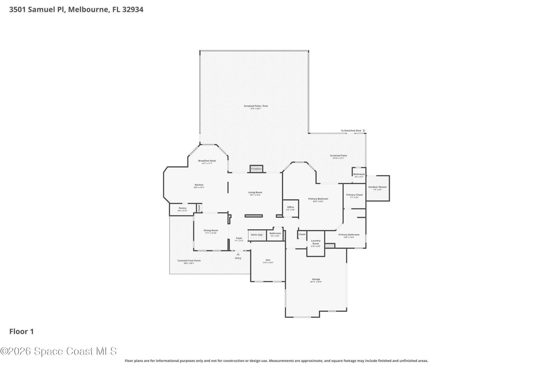 3501 Samuel Place , Melbourne, FL 32934 Photo