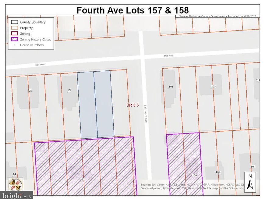Fourth Avenue, Lot #LOTS 157/1, Halethorpe, MD 21227 Main Photo