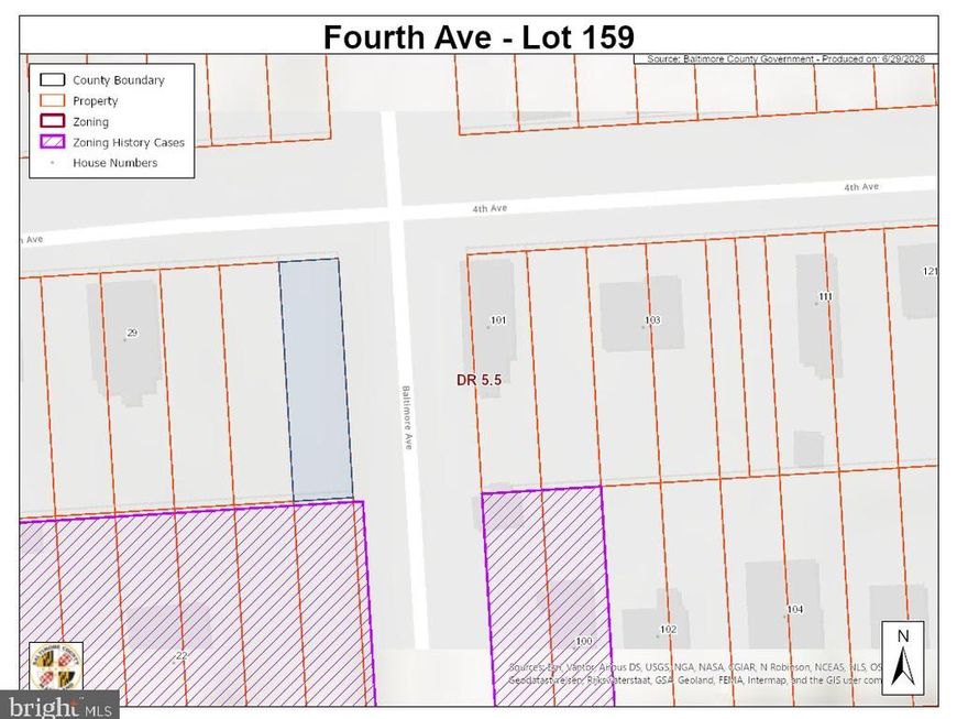 Fourth Ave Avenue, Lot #LOT 159, Halethorpe, MD 21227 Main Photo