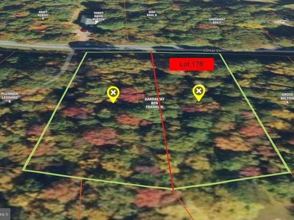 LOT 176 LOMAR LANE , HEATHSVILLE, VA 22473