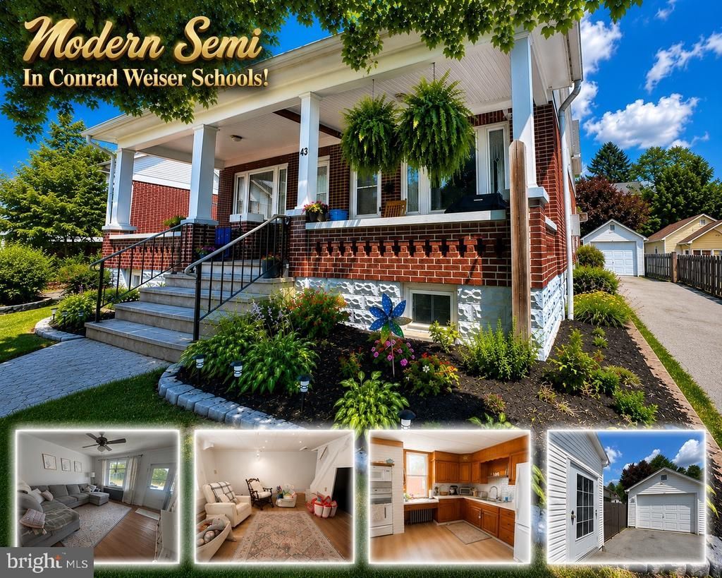 43 E JEFFERSON STREET , WOMELSDORF, PA 19567