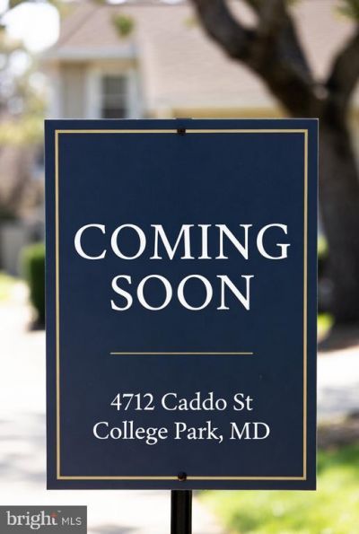 4712 CADDO STREET, COLLEGE PARK, MD 20740