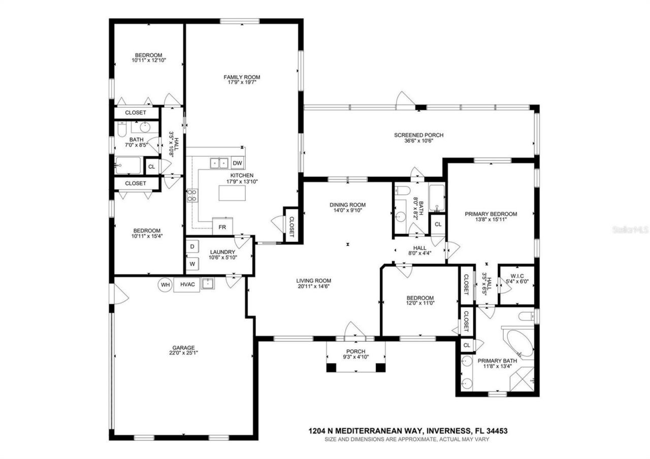 1204 N Mediterranean Way , Inverness, FL 34453 Photo