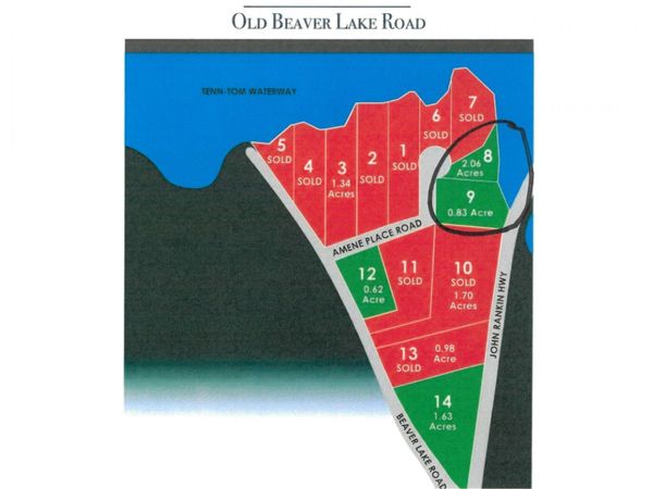 Lots 8 & 9 Old Beaver Lake Road, Fulton, MS 38843