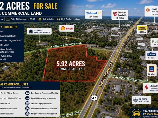 000 SW MARVIN BURNETT RD, Lake City, FL 32025