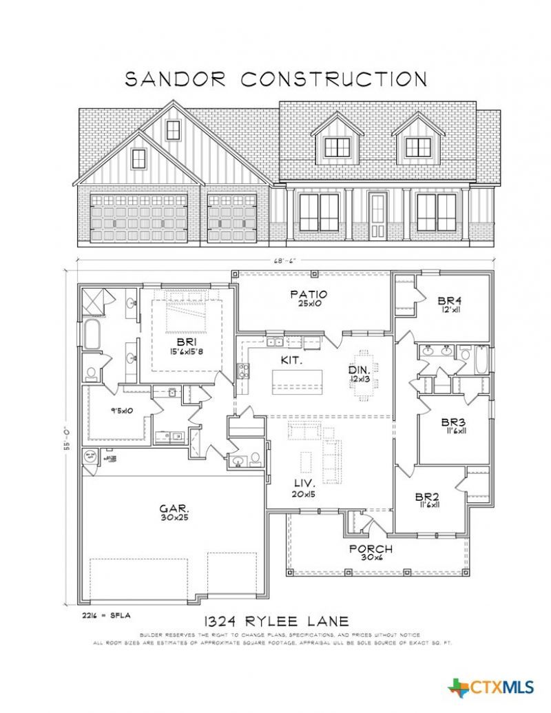 1324 Rylee Lane , Salado, TX 76571 Main Photo