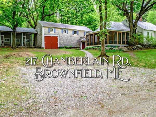 217 Chamberlain Road , Brownfield, ME 04010
