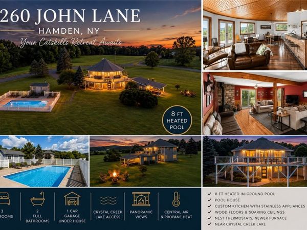 260 John Lane , Hamden, NY 13856