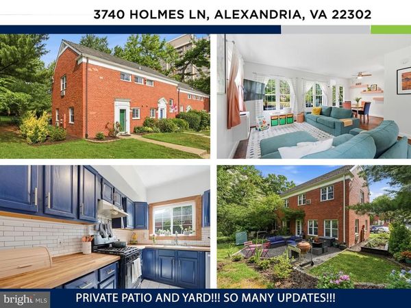 3740 HOLMES LANE, ALEXANDRIA, VA 22302