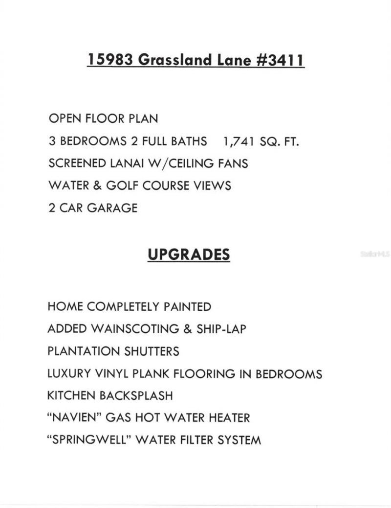 15983 Grassland Lane , Unit 3411, Punta Gorda, FL 33982 Photo