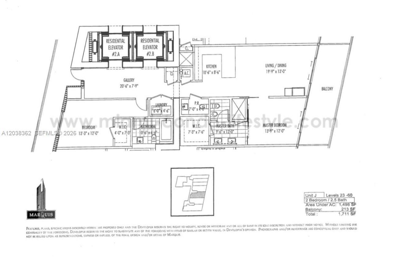 1100 Biscayne Blvd , Unit 4103, Miami, FL 33132 Photo