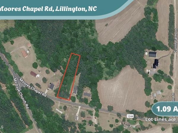 1298 Moores Chapel Road , Lillington, NC 27546