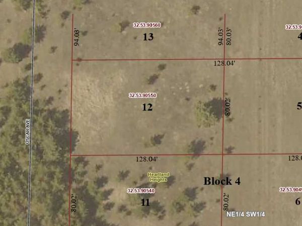 TBD Lot 12 Oscar Avenue , Park Rapids, MN 56470
