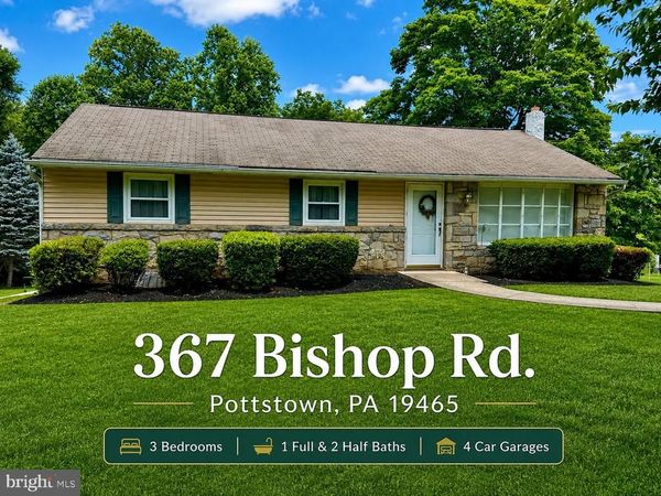 367 BISHOP ROAD, POTTSTOWN, PA 19465