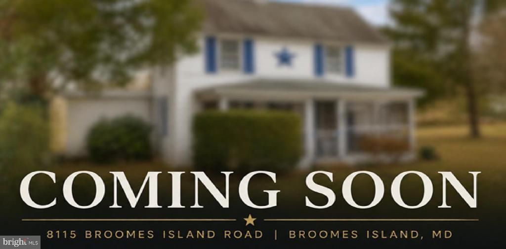 8115 BROOMES ISLAND ROAD , BROOMES ISLAND, MD 20615