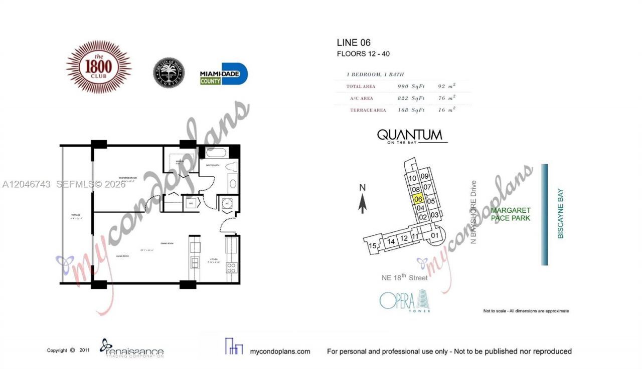 1800 N Bayshore Dr , Unit 4106, Miami, FL 33132 Photo