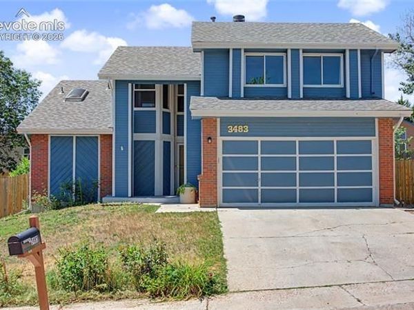 3483 Mountainside Drive, Colorado Springs, CO 80918