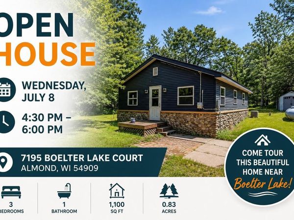 7195 BOELTER LAKE COURT, Almond, WI 54909