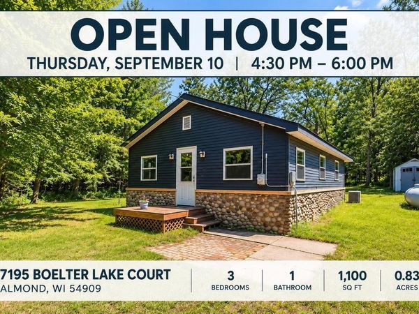 7195 BOELTER LAKE COURT, Almond, WI 54909