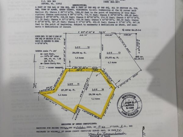 5450 Skinner Hollow Rd. Road, Monroe, WI 53566