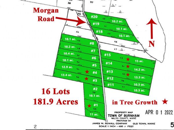 00 Morgan Road , Burnham, ME 04922