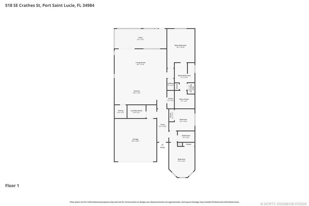 518 SE Crathes Street , Port Saint Lucie, FL 34984 Photo