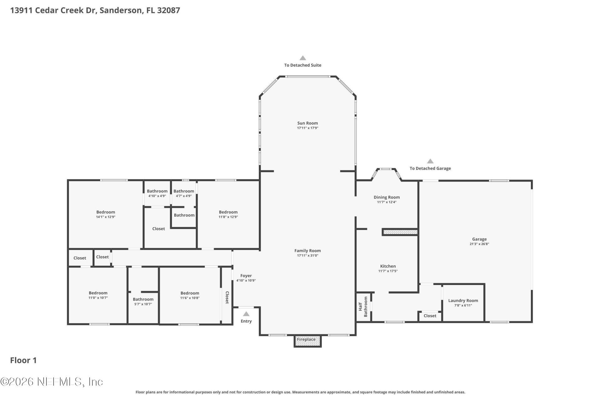 13911 Cedar Creek Drive, Sanderson, FL 32087 Photo