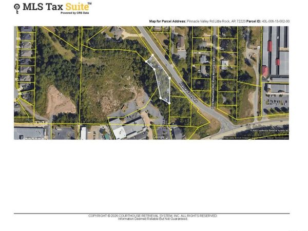 Lot 2 Pinnacle Valley Road , Little Rock, AR 72223