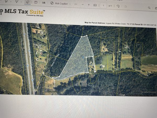 0 Ingram Rd , Whites Creek, TN 37189