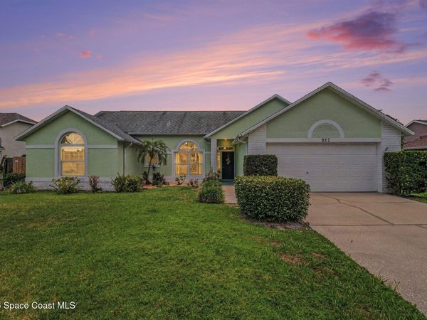 927 Jamestown Drive , Rockledge, FL 32955