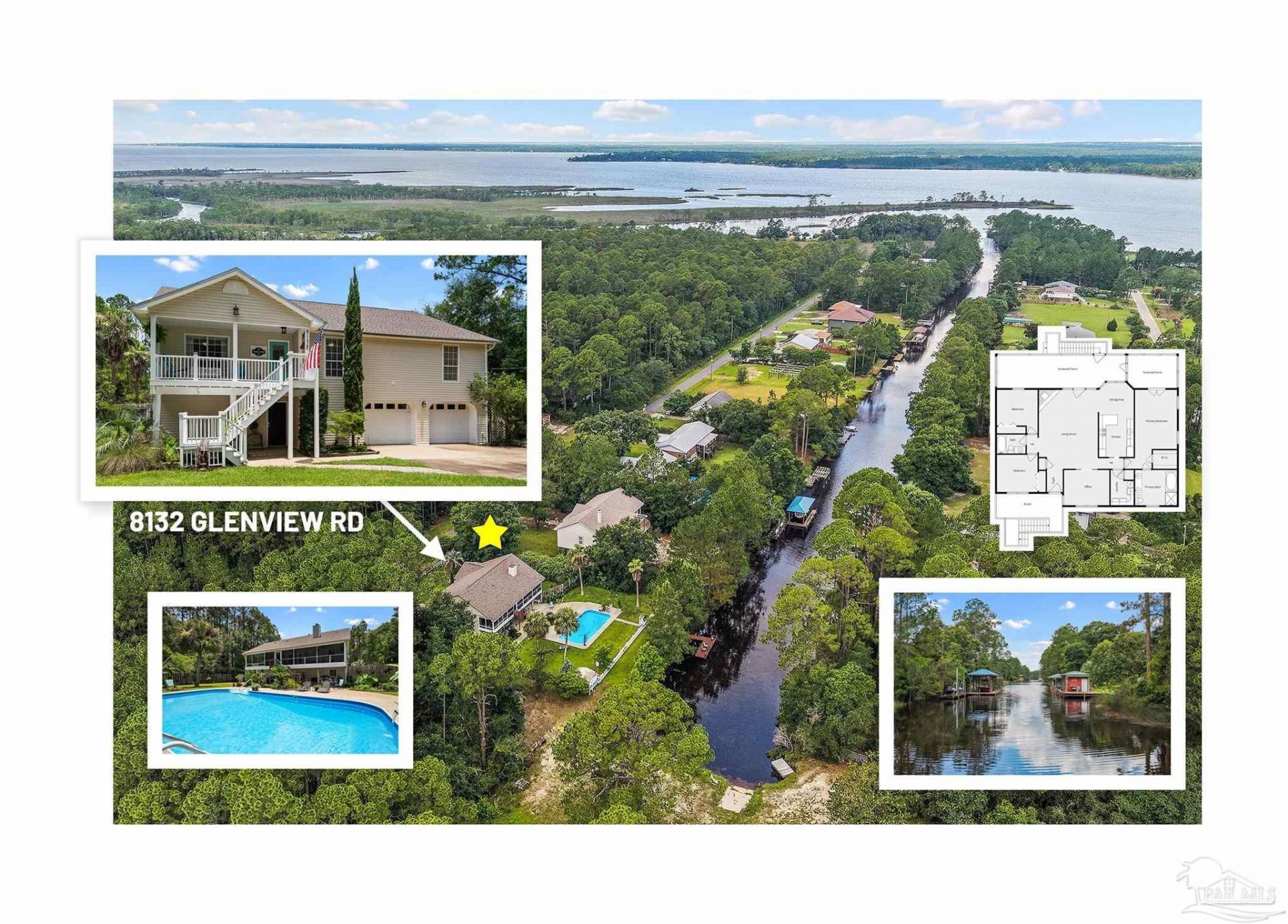 8132 Glenview Rd, Milton, FL 32583 Main Photo