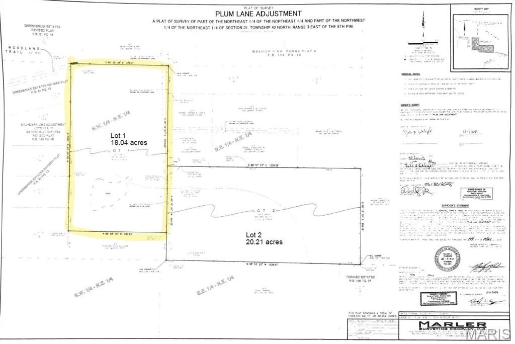 0 Hardship Lot 1, Dittmer, MO 63023 Main Photo