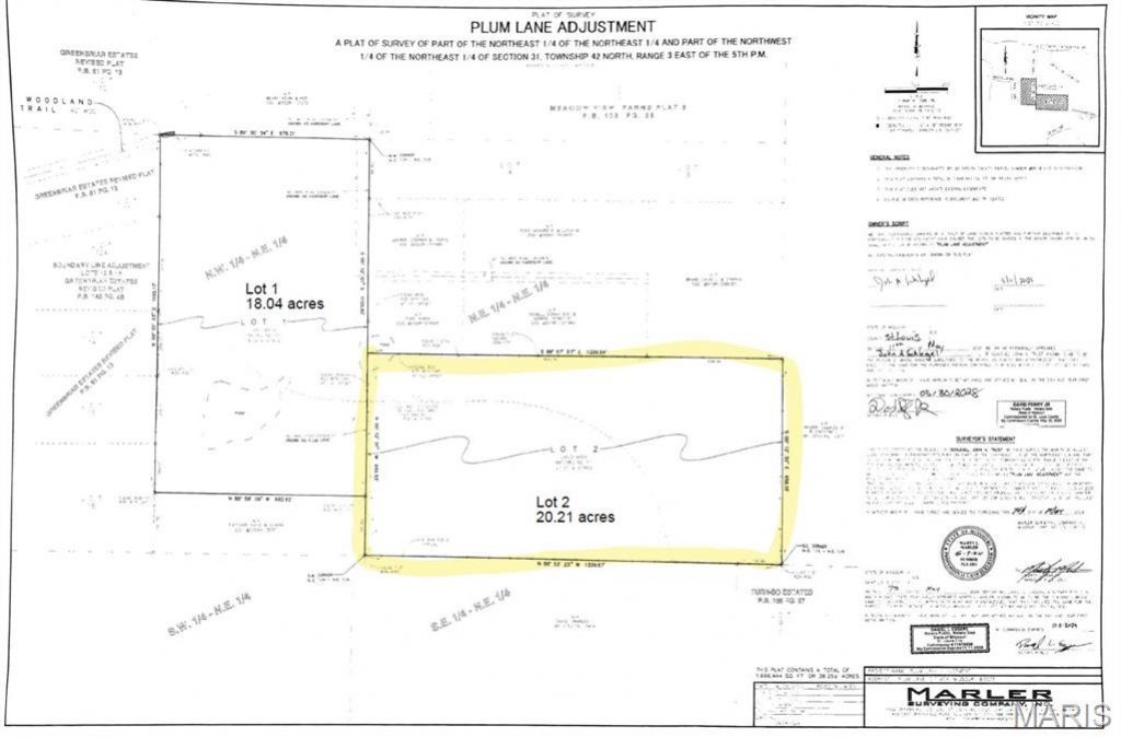 0 Plum Lot 2, Dittmer, MO 63023 Main Photo
