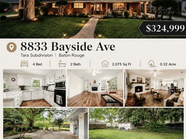 8833 Bayside Ave, Baton Rouge, LA 70806