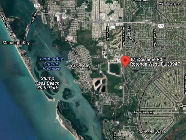 175 Sesame RD E, ROTONDA WEST, FL 33947