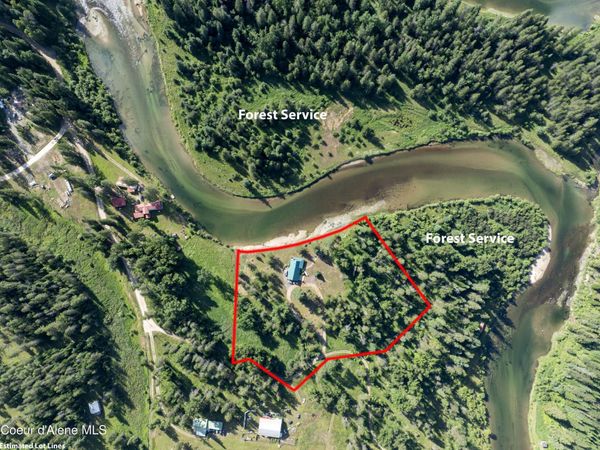 5653 Gleason McAbee Falls RD , Priest River, ID 83856